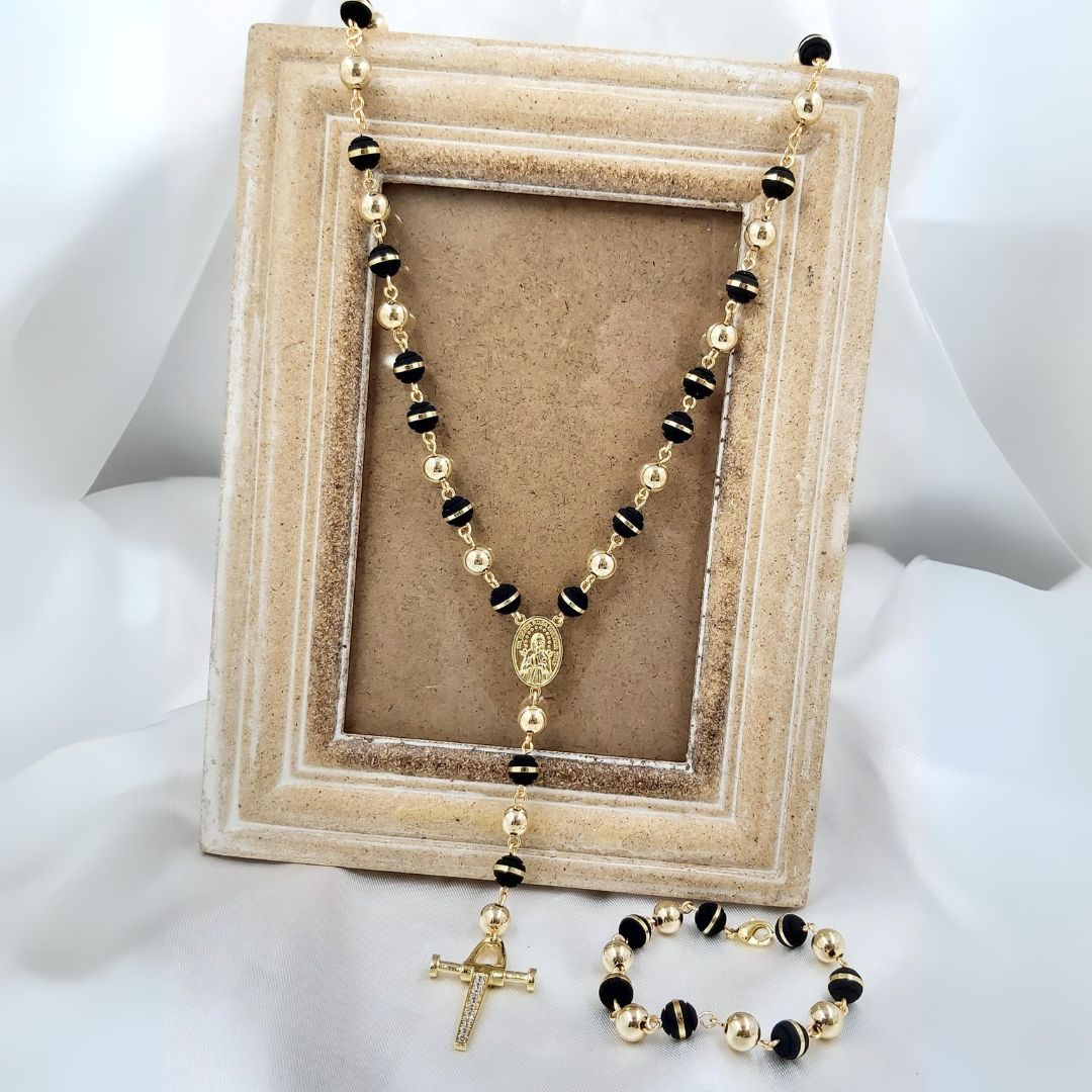 Juego Camandula y Pulsera - JCP23038