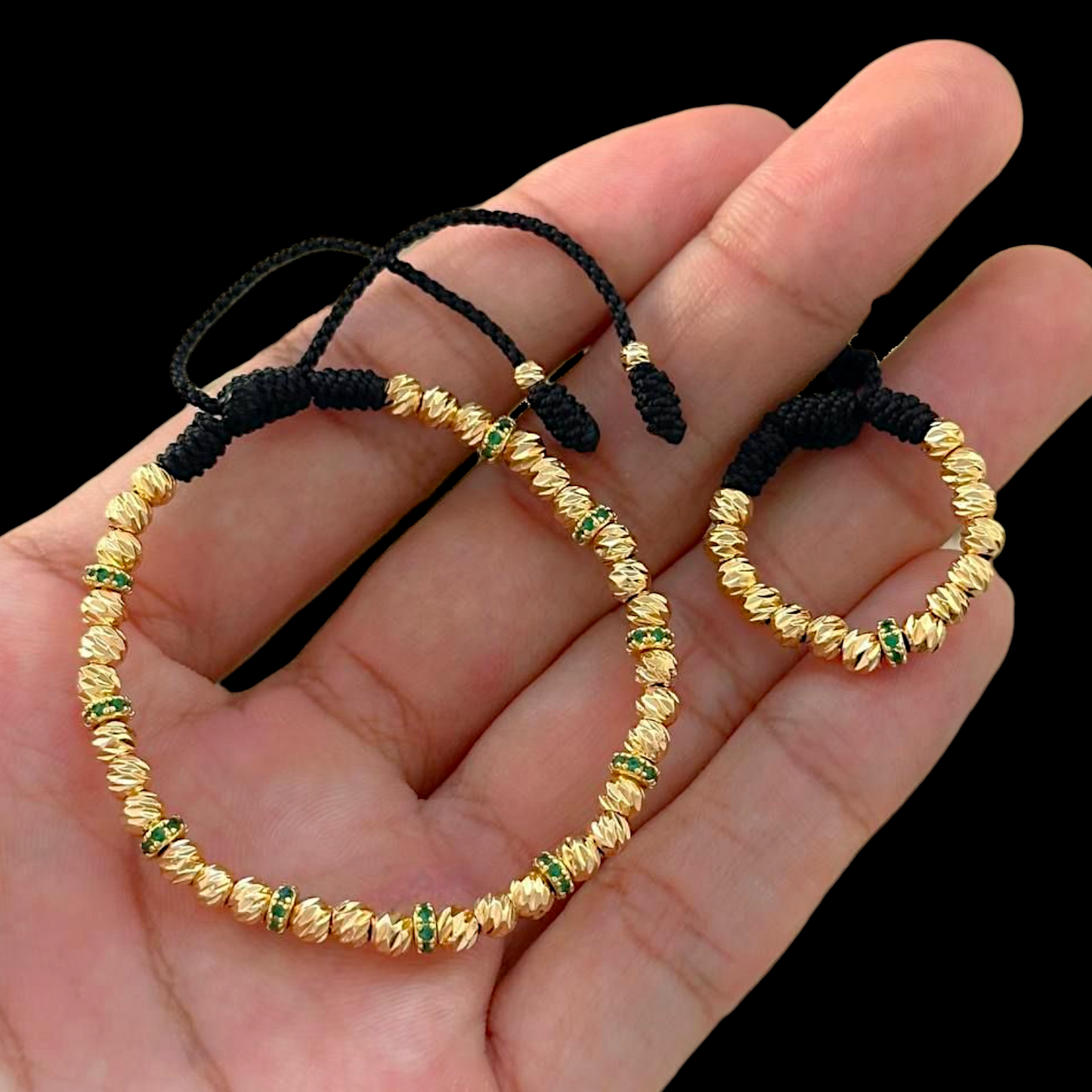 Manilla y Anillo Deluxe Diamantado Combo - MC24799