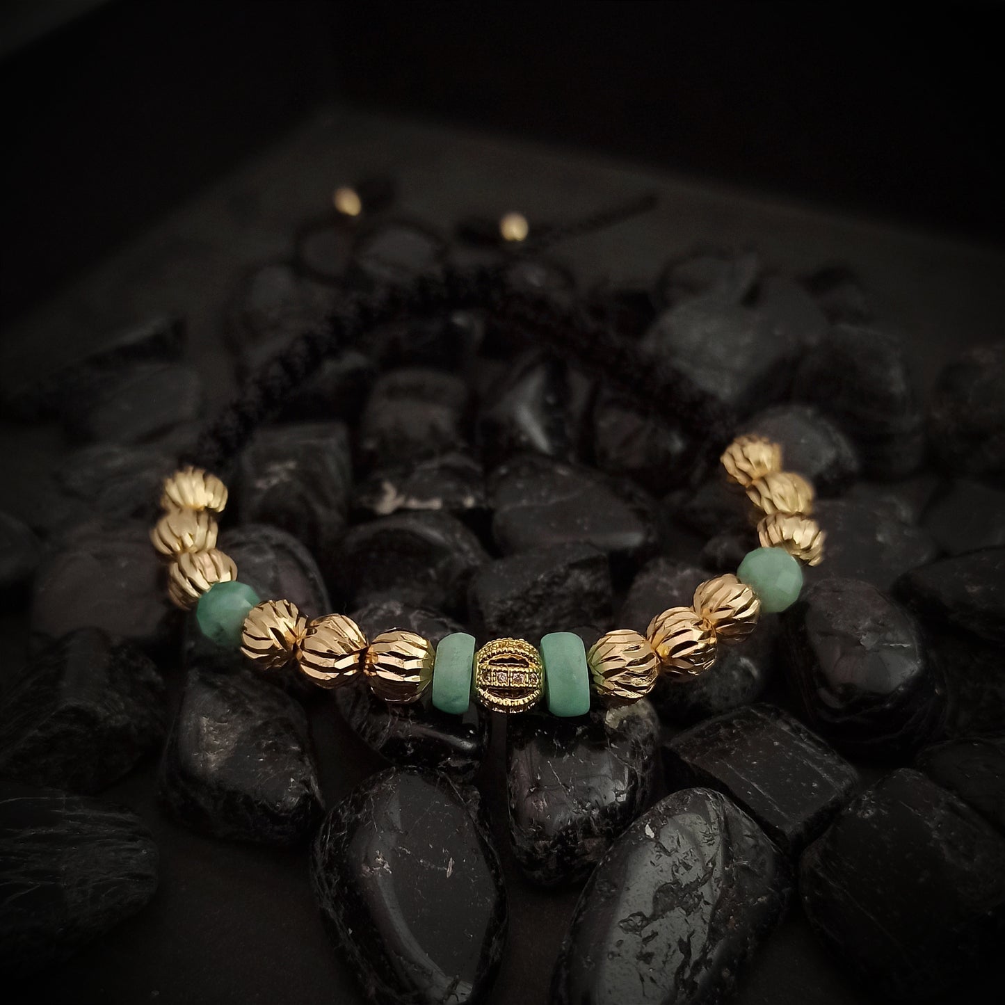 Manilla Esmeralda Diamantada + Manilla Élite