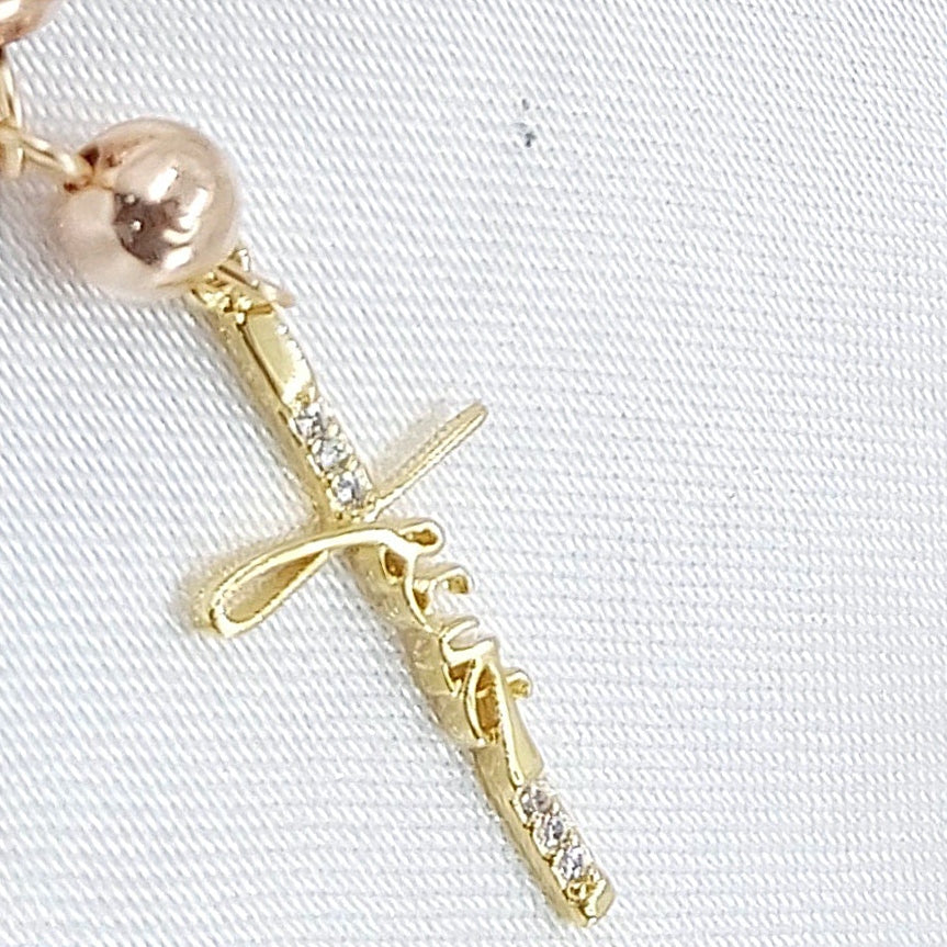 Camandula 2 Oros Jesus con Circonias - C#623088