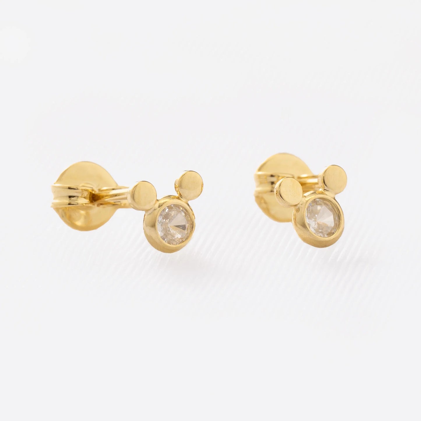 Topitos Mickey con CIrconias - J34181