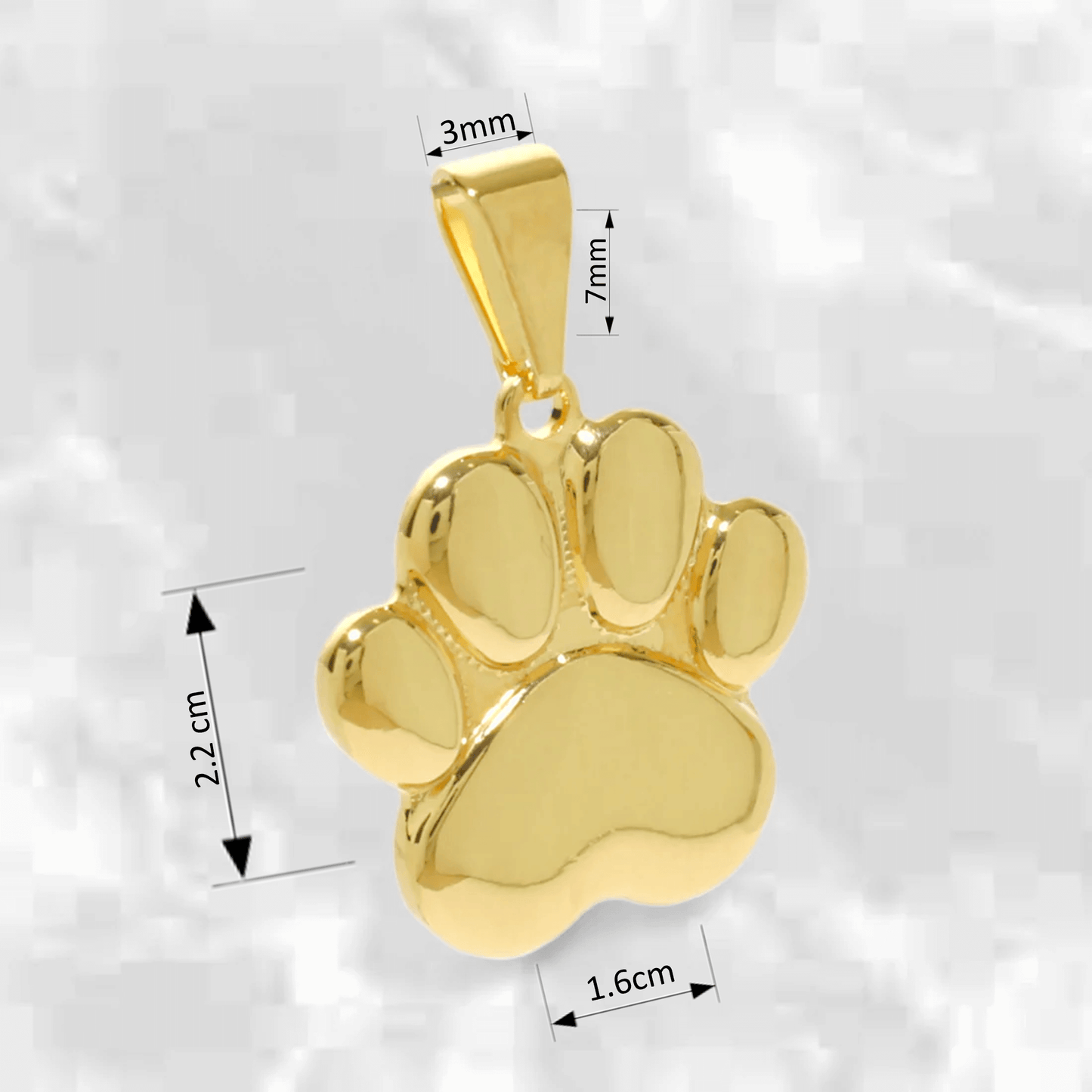 Dije Huella de Perro - J24441