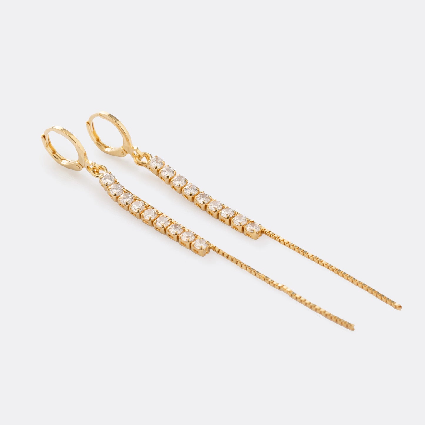 Candonga Esencial con Circones Colgantes Cristal- J34169C