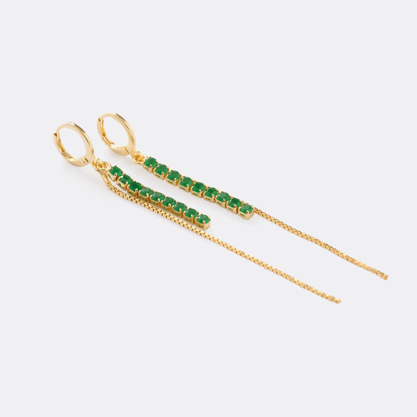 Candonga Esencial con Circones Colgantes Verdes - J34169V
