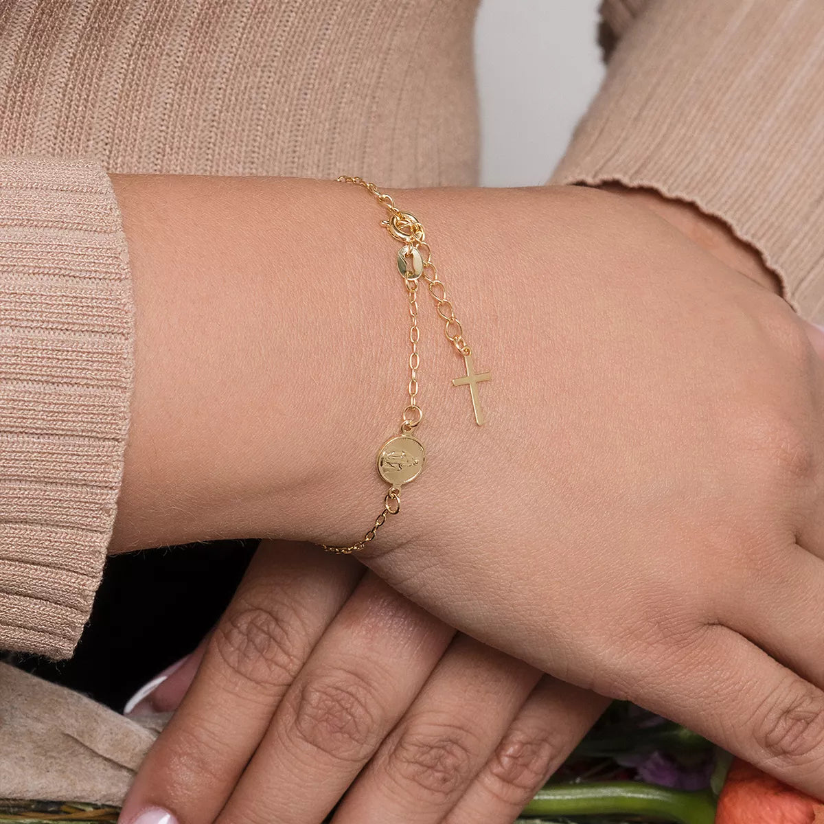 Pulsera Virgen la Milagrosa - J53011