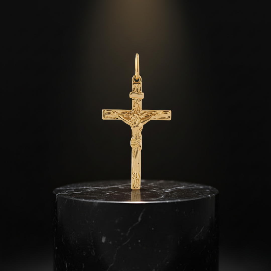 Dije Presencia de la Santa Cruz Grande