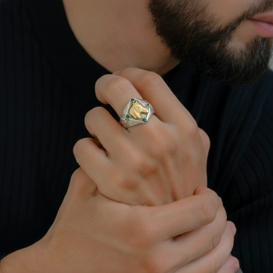 Anillo Caballo Jade Imperia