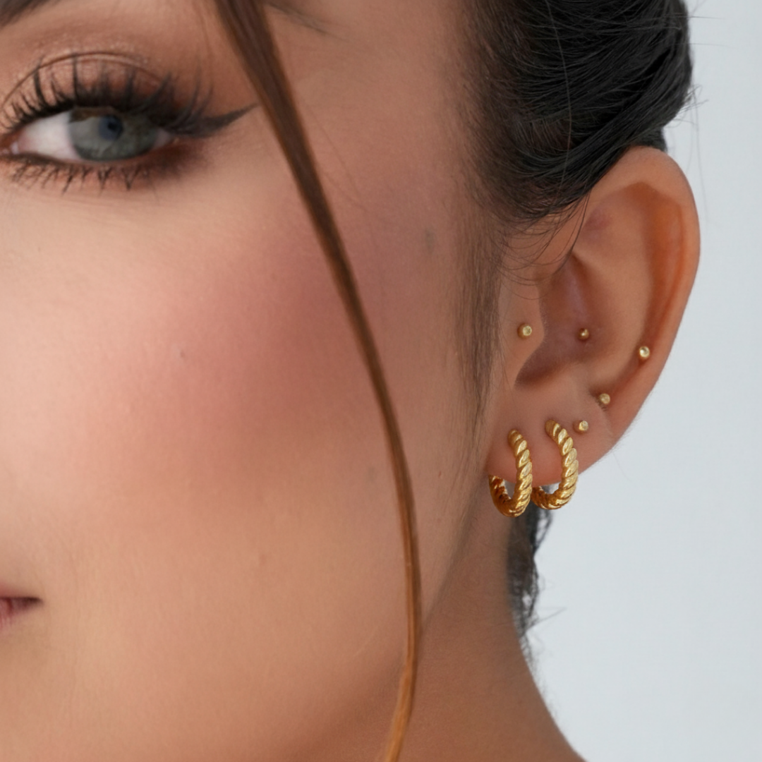 Candongas Elegante Torneada