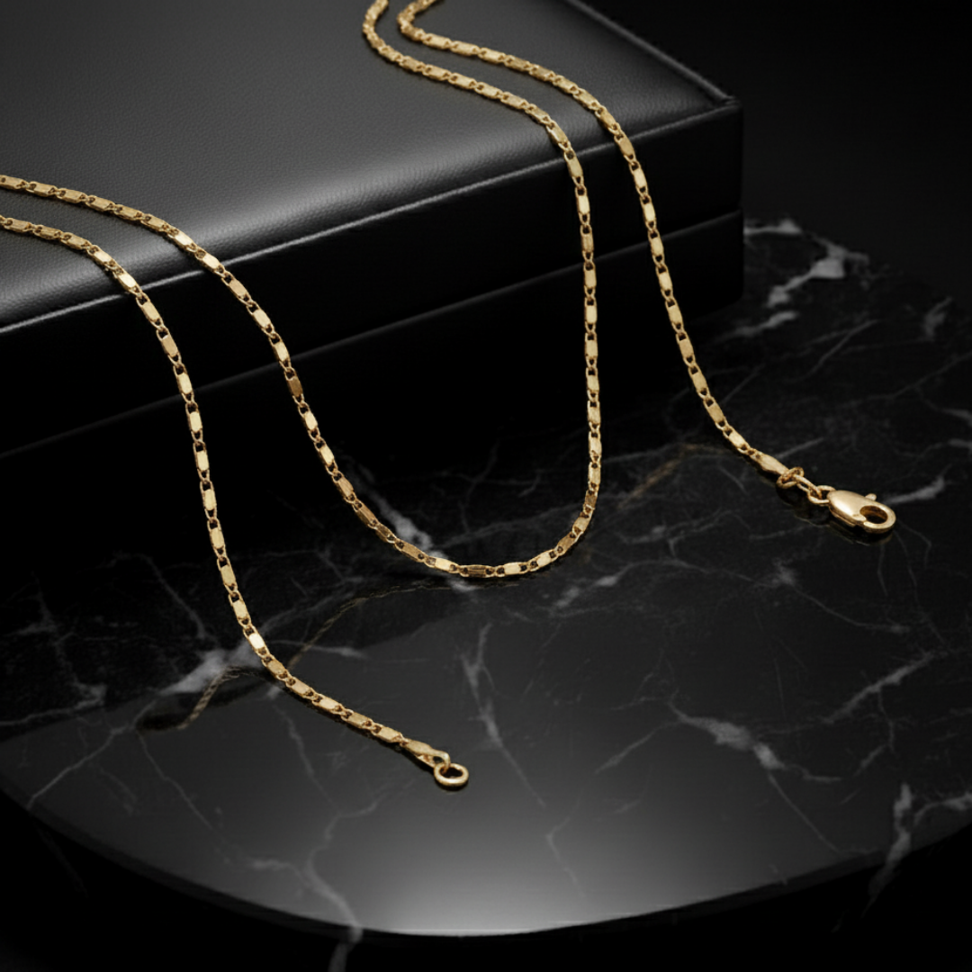 Cadena Eslabones Planos