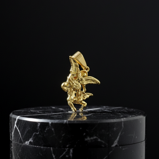 Dije Silueta San Miguel Arcángel - J23037