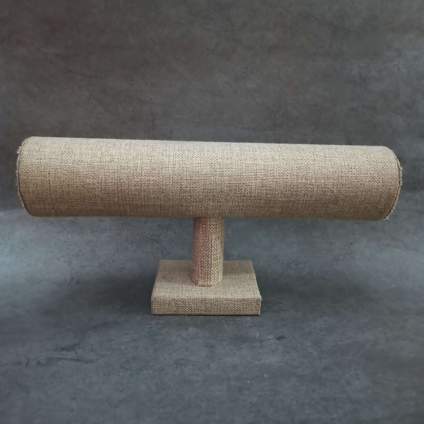 Exhibidor Tubo en Yute