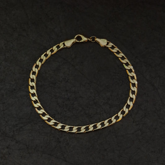 Pulsera Cubana con Reflejo - J54417