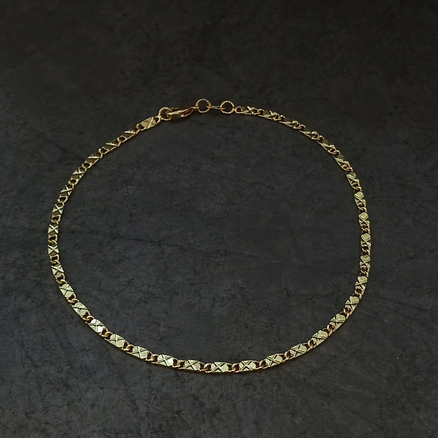 Tobillera Destellos Gruesa - J54754