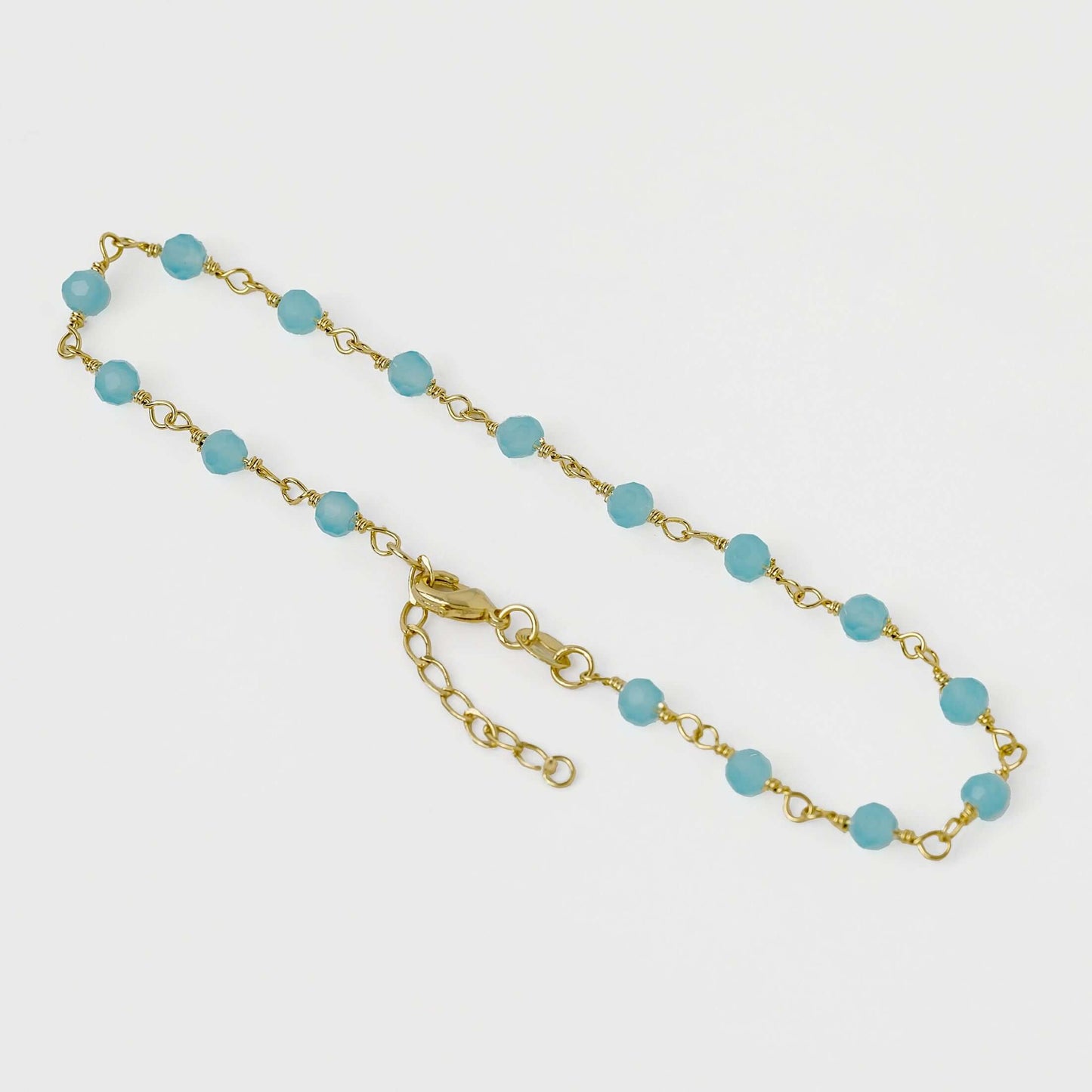 Tobillera Piedras Azules - J54079