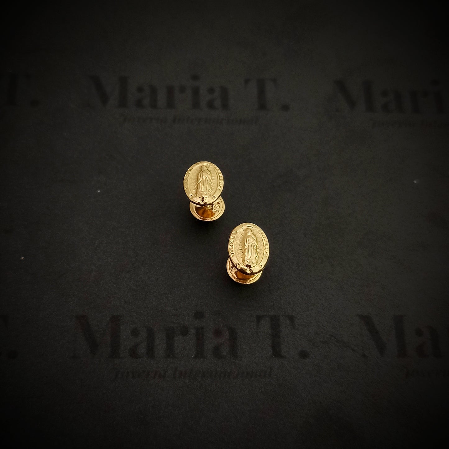 Topitos Virgen de Guadalupe Oro 18k - JO34545