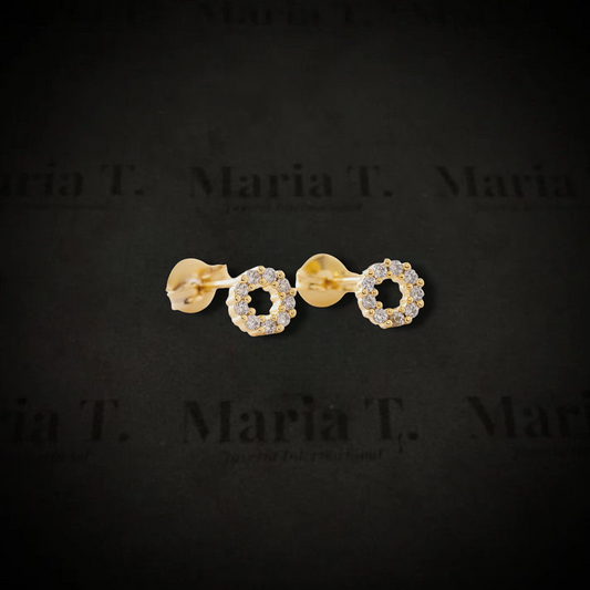 Topitos Circulo con circones - J34229