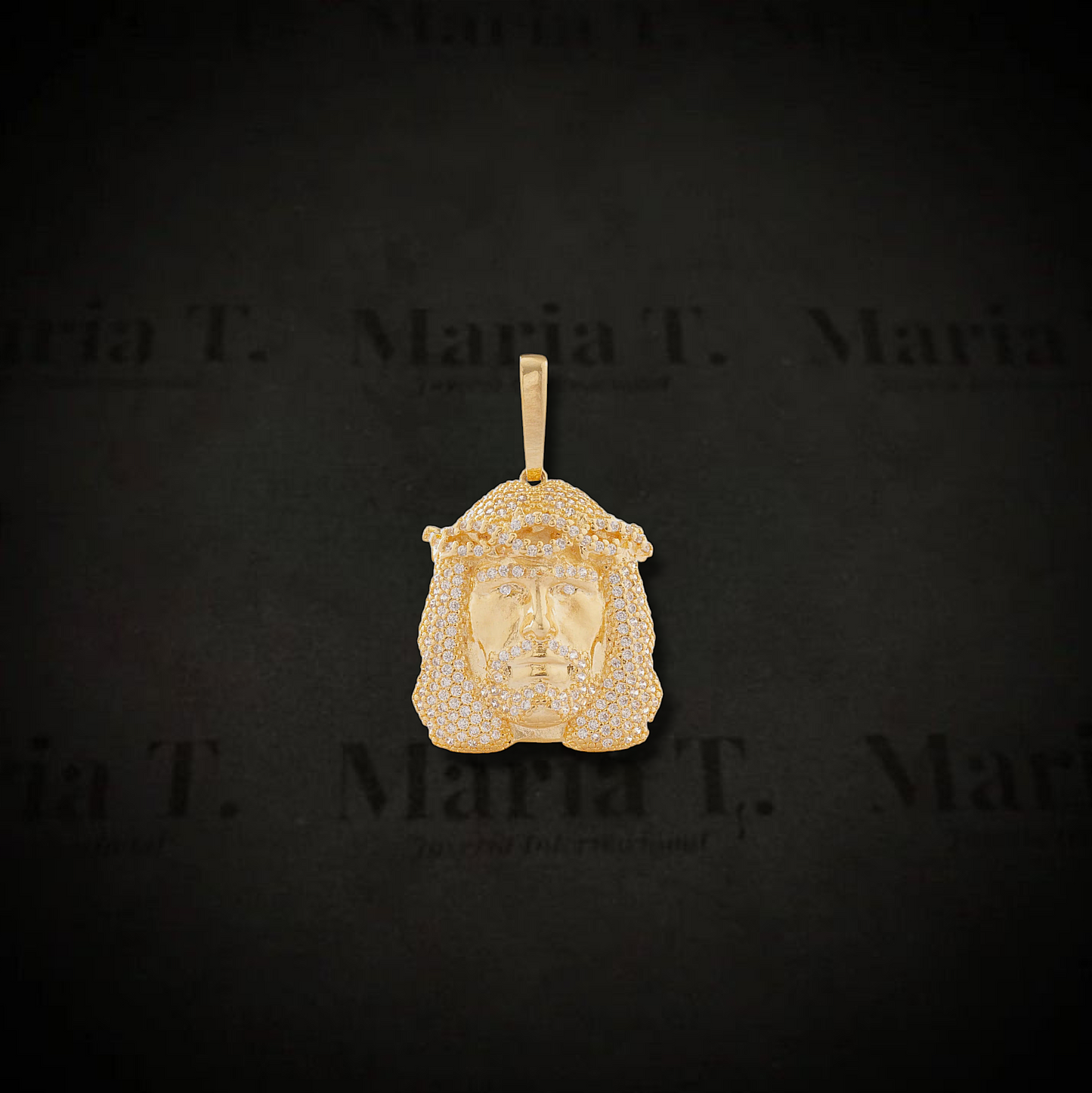 Dije Rostro con Circones - J21684C