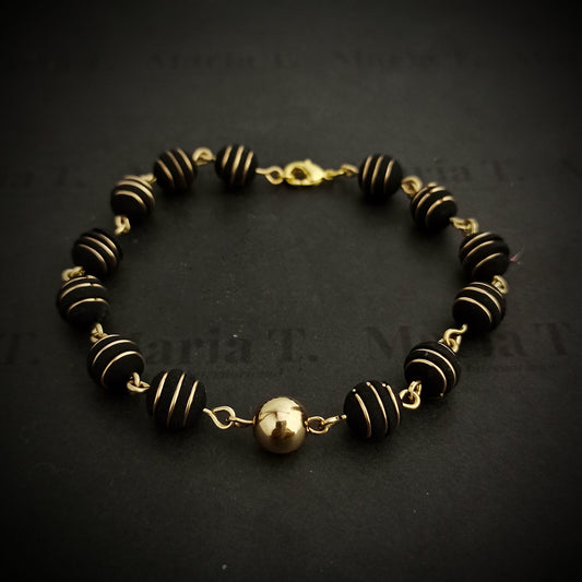 Pulsera Neoprenos Argollas en Filigrana - PFN8