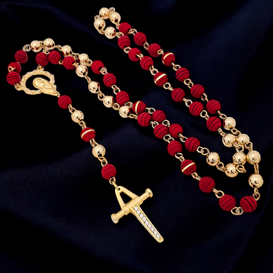 Rosario Cruz Péndulo con Neoprenos - CN823038