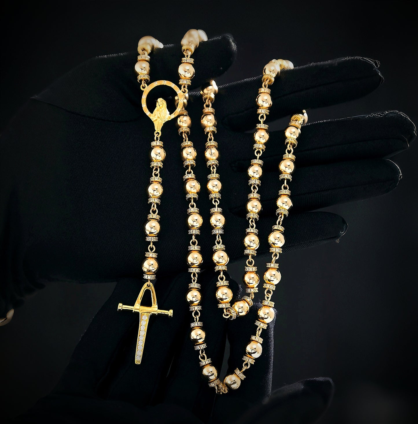 Rosario Luxury con Rondeles - CR23038