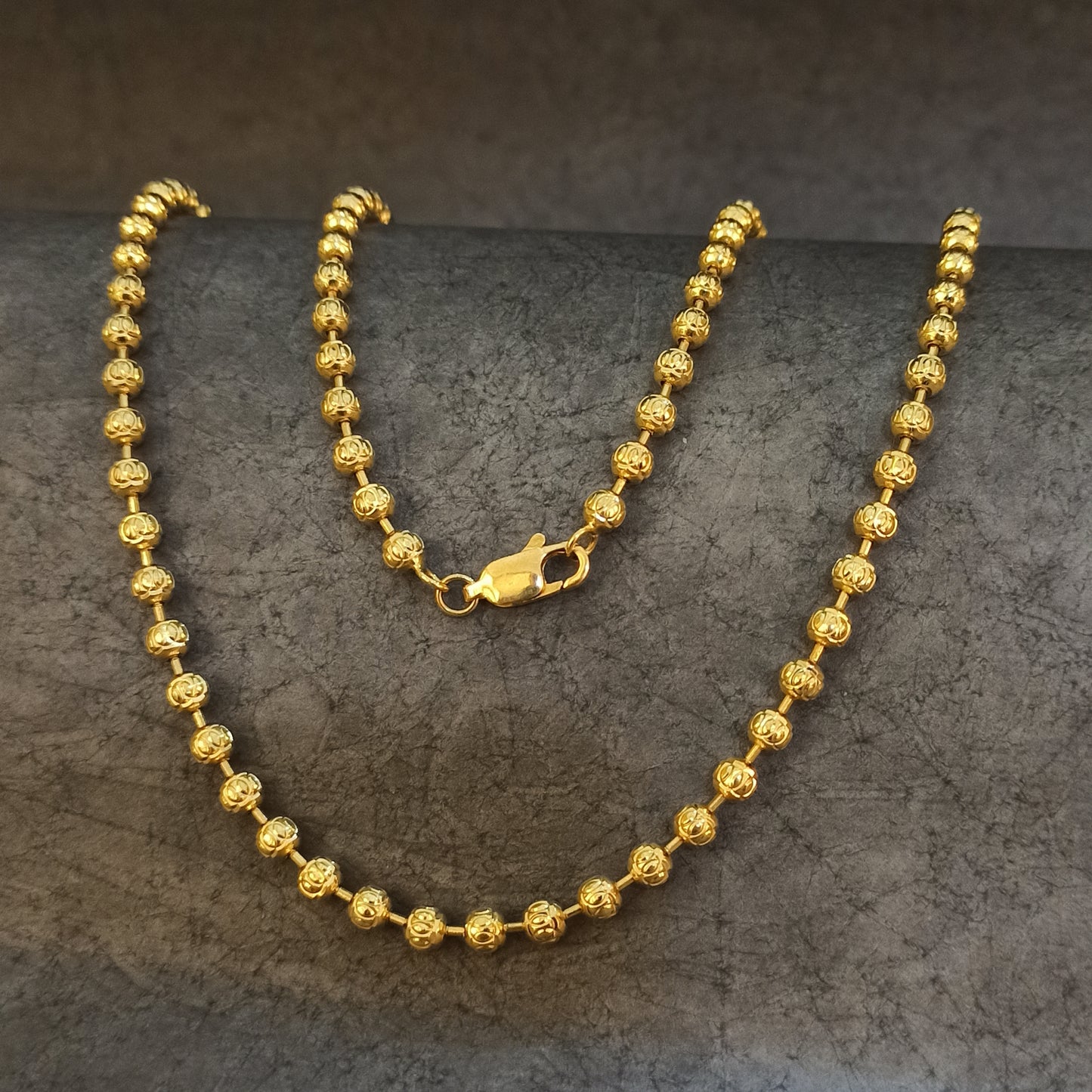 Cadena Militar con Balin Discorequero - J44448