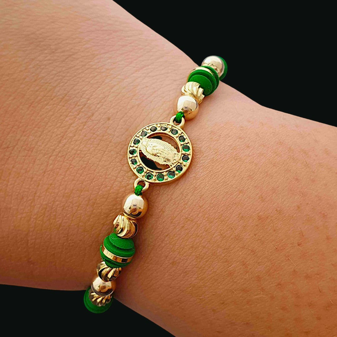 Manilla italiana con Virgen de Guadalupe - M24813