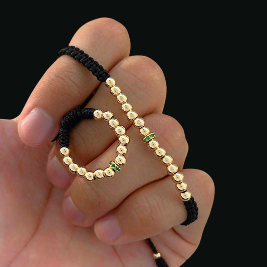 Manilla y Anillo Rondel Liso Combo - MC24799