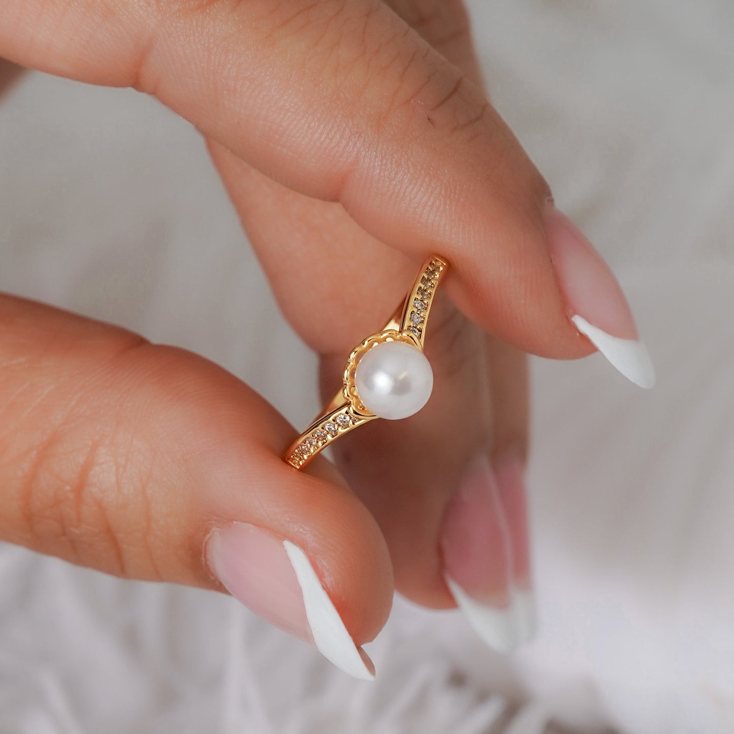 Anillo Perla Serena - J13056