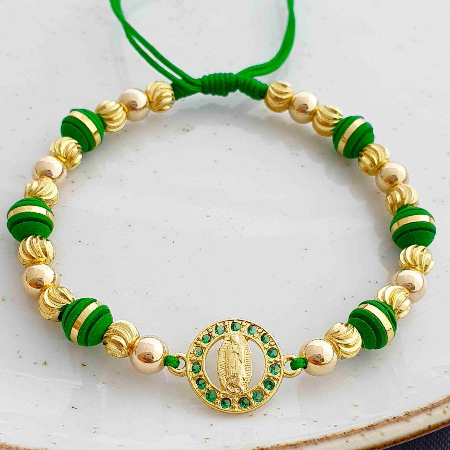 Manilla italiana con Virgen de Guadalupe - M24813