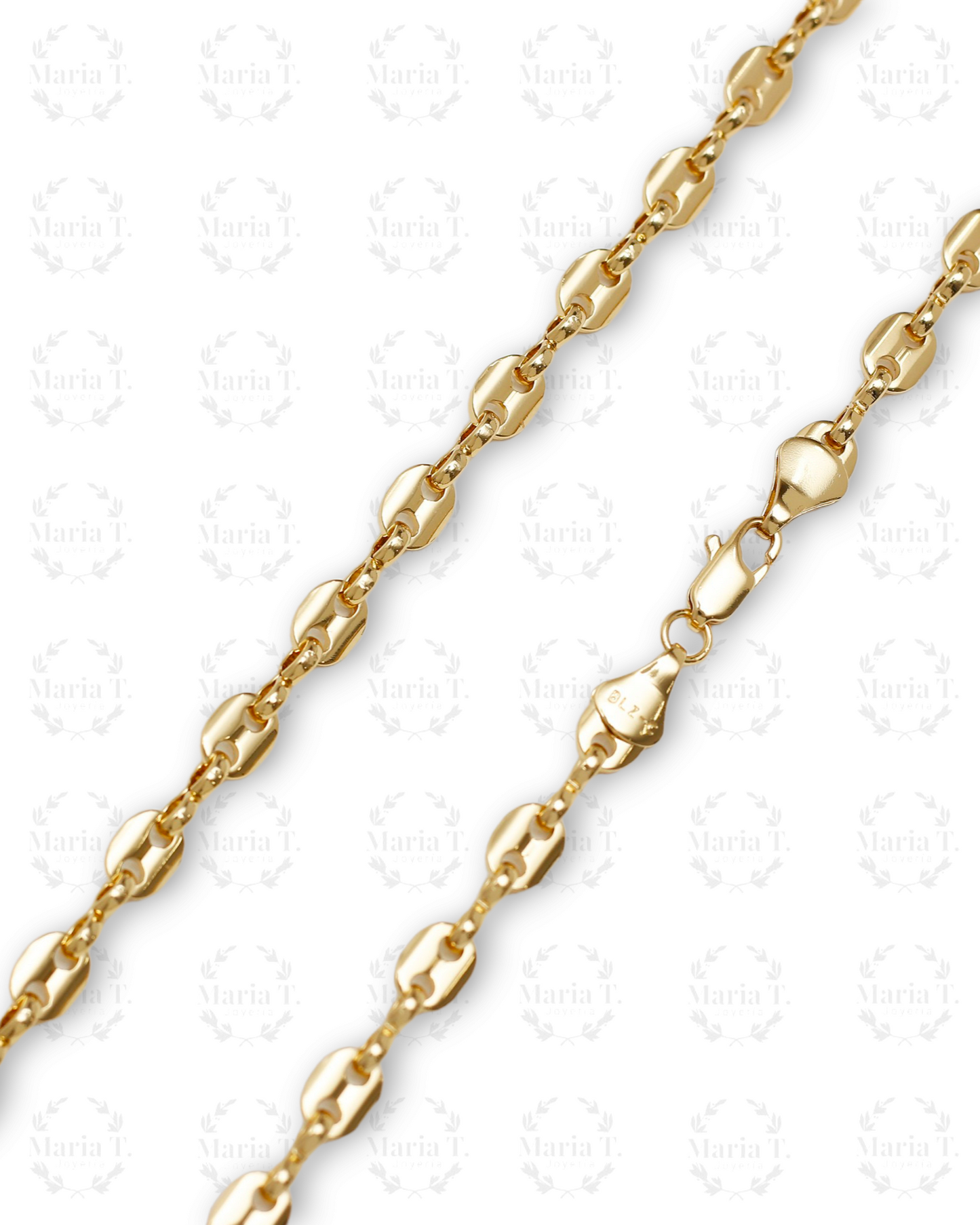 Cadena Grano de Café larga - J44038
