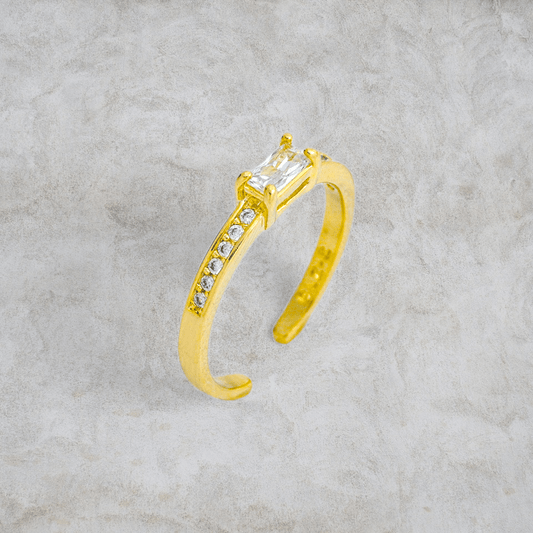 Anillo Monarchy Circon Cristal - J13029