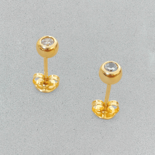 Topito Redondo con Brillante - J34058