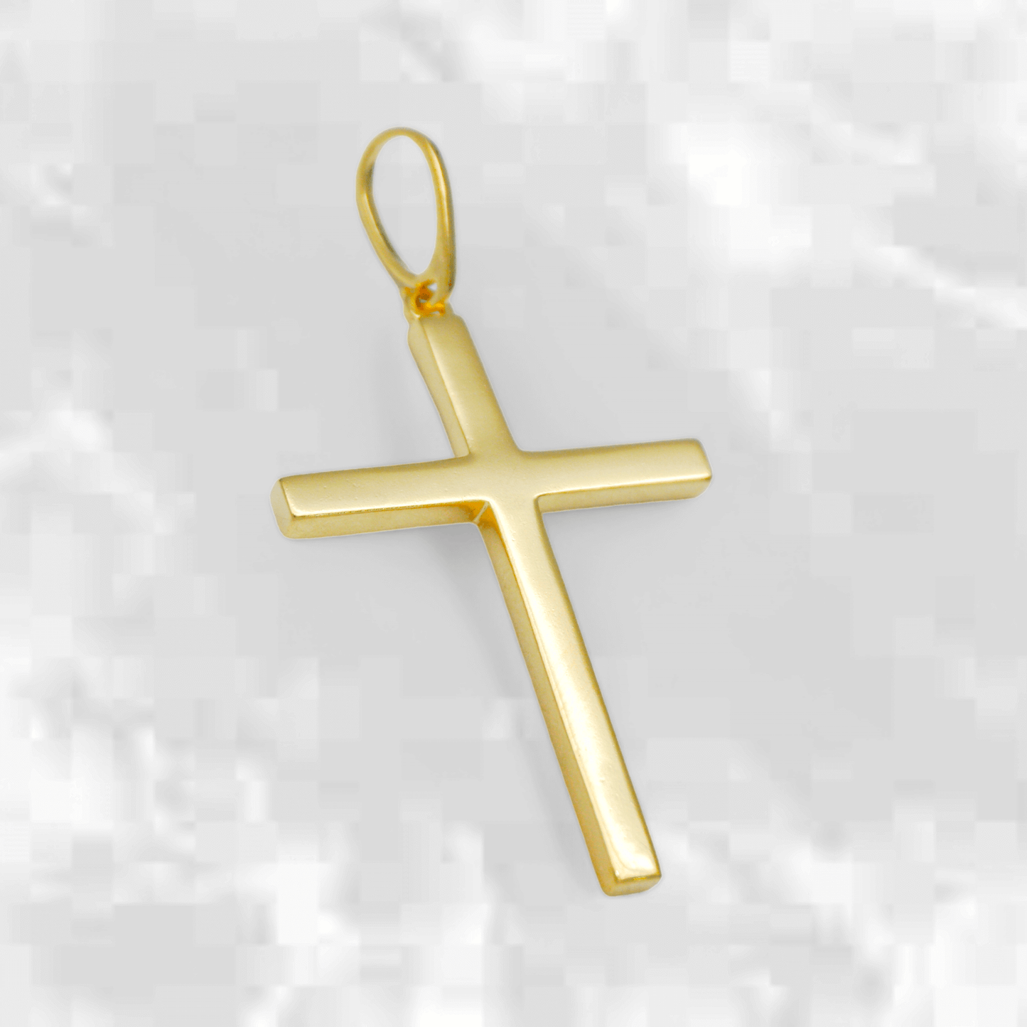 Dije de Cruz Lisa - J22175