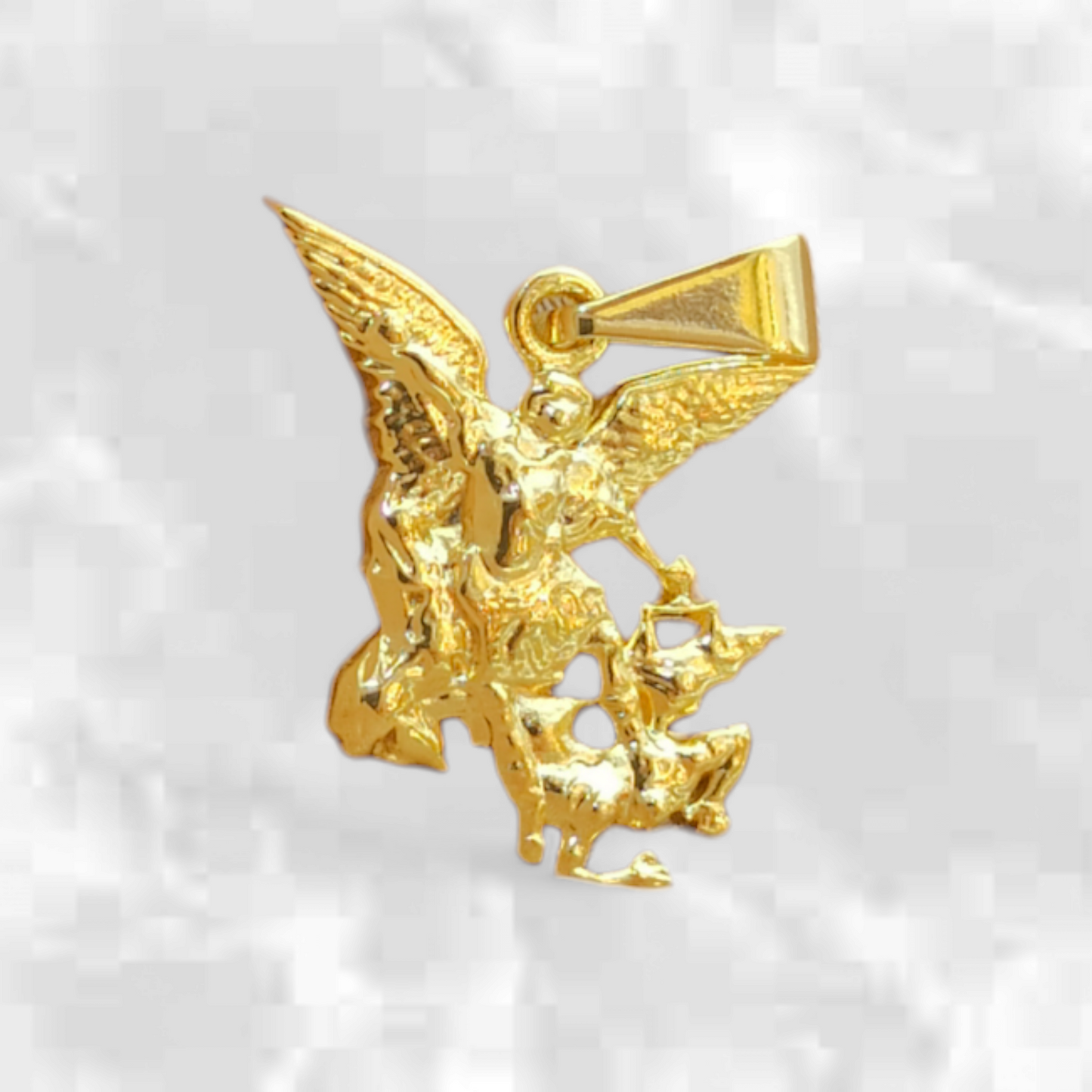 Dije Silueta San Miguel Arcángel - J23037