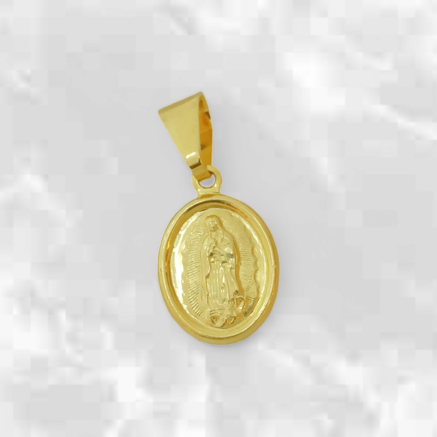Dije Guadalupe con borde - J27541