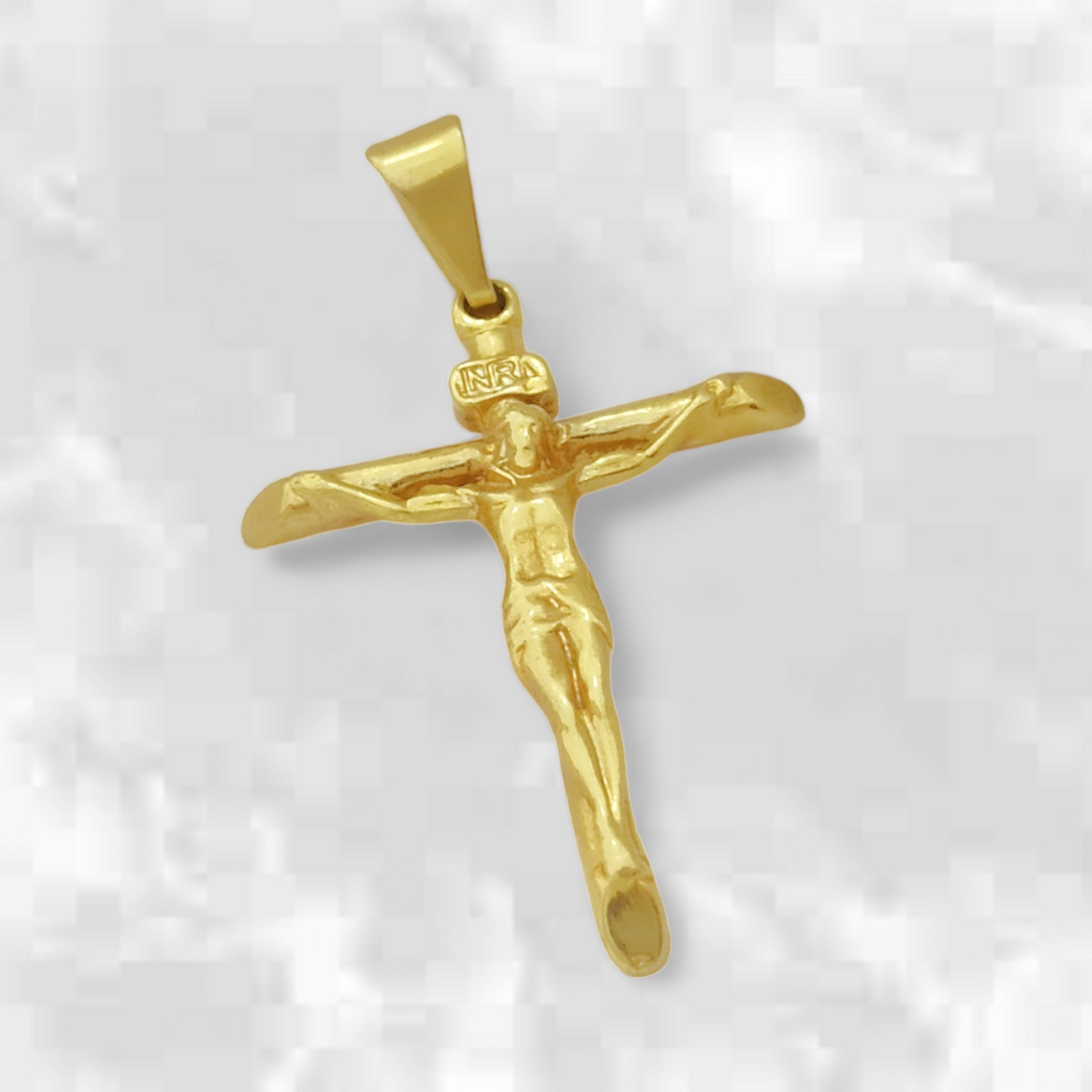 Dije de Cruz Cristo INRI - J23018