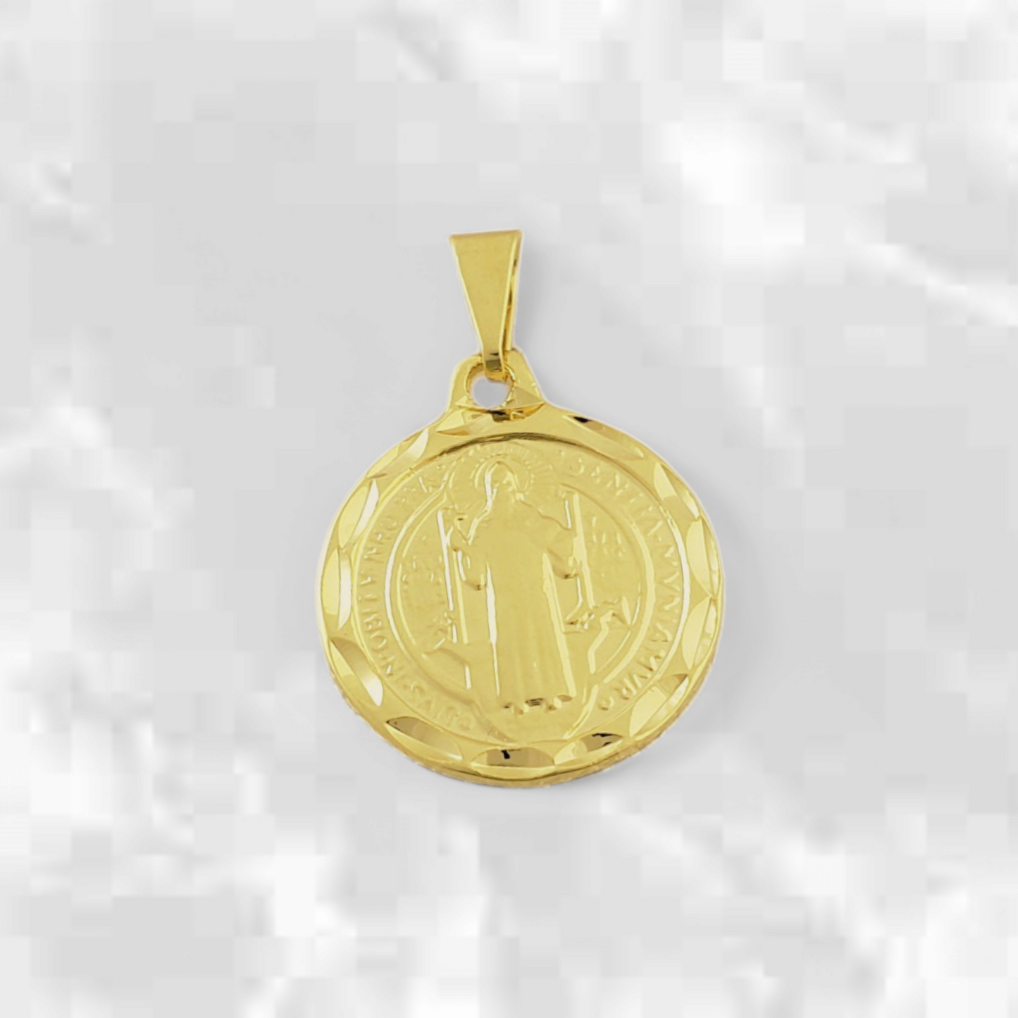 Dije San Benito Diamantada - J23476