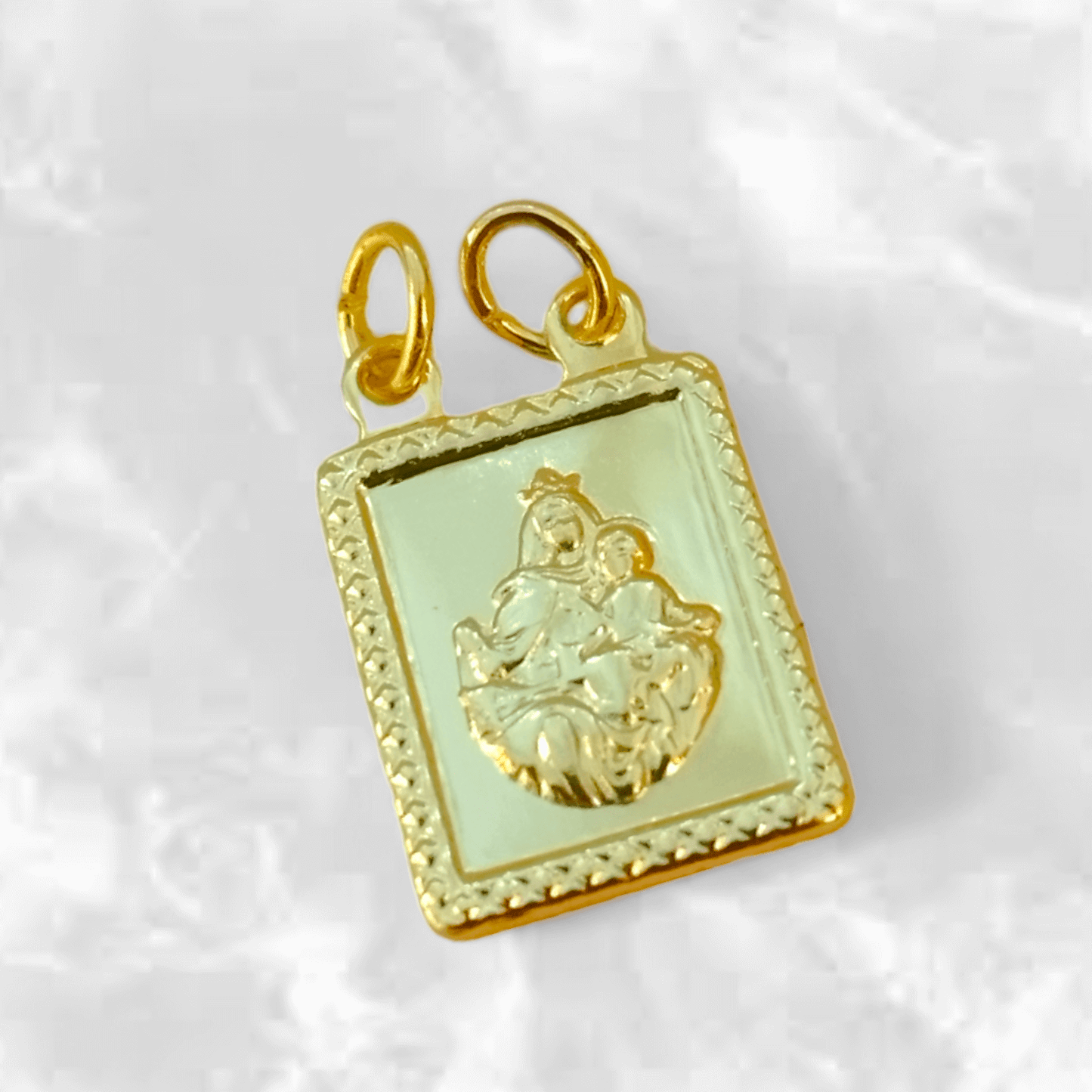 Dije Placa Virgen del Carmen - J23247VC