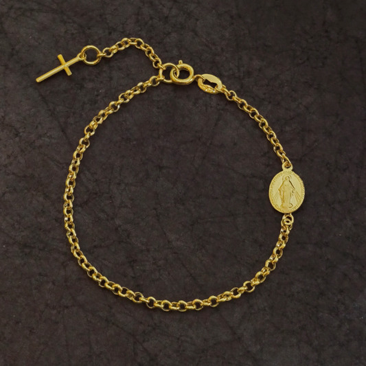 Pulsera Virgen Milagrosa - J53021