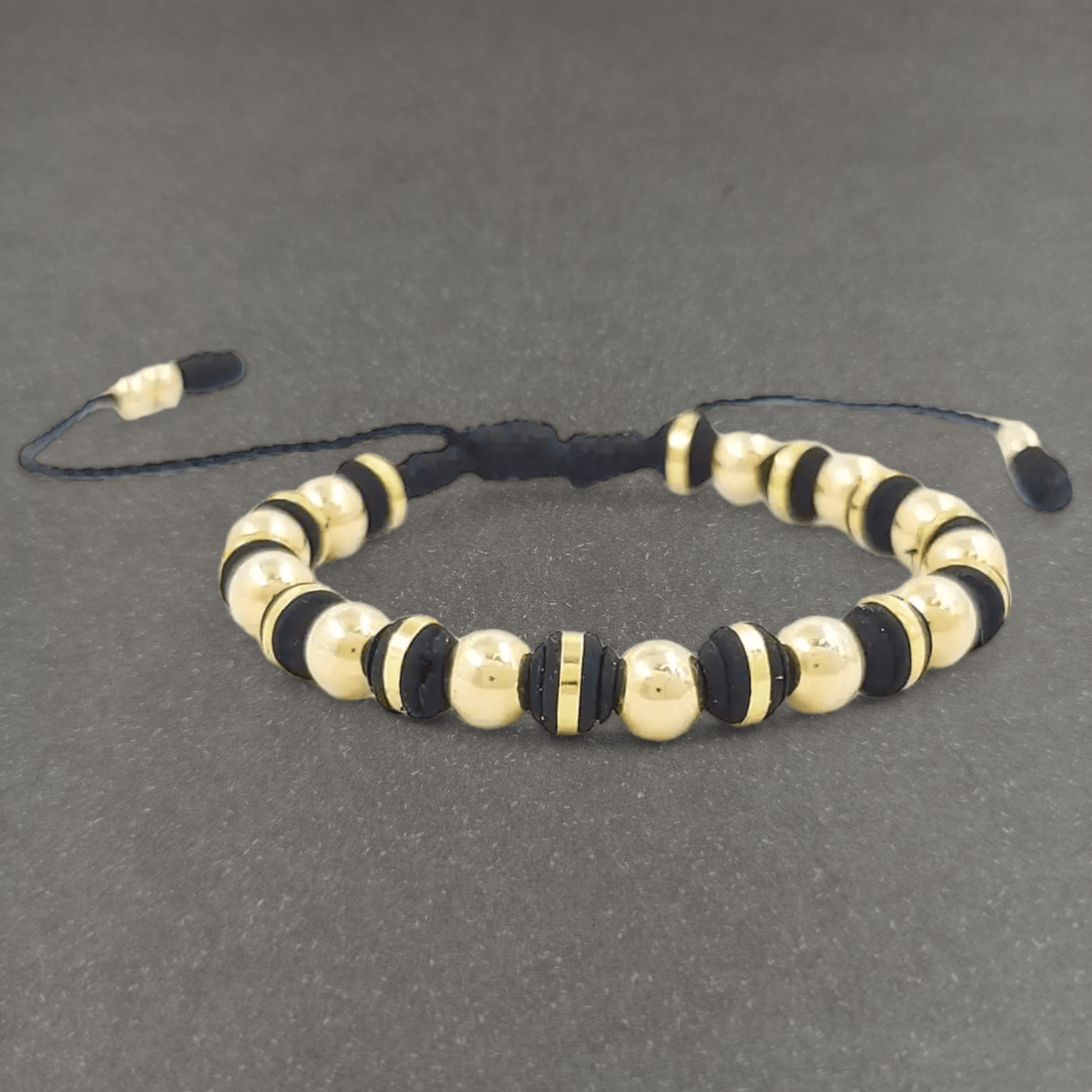 Manilla Intercalada con Balines y Neoprenos Argollados - M#6NA#6