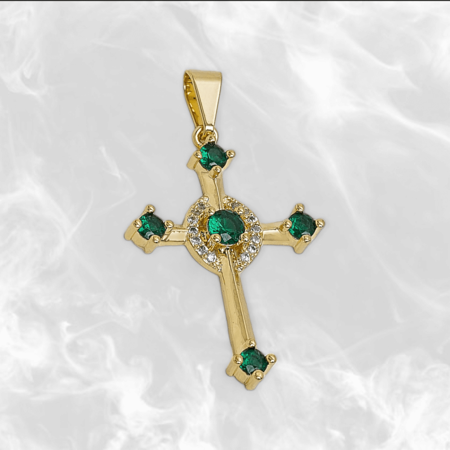 Dije Cruz con Aro - J23217