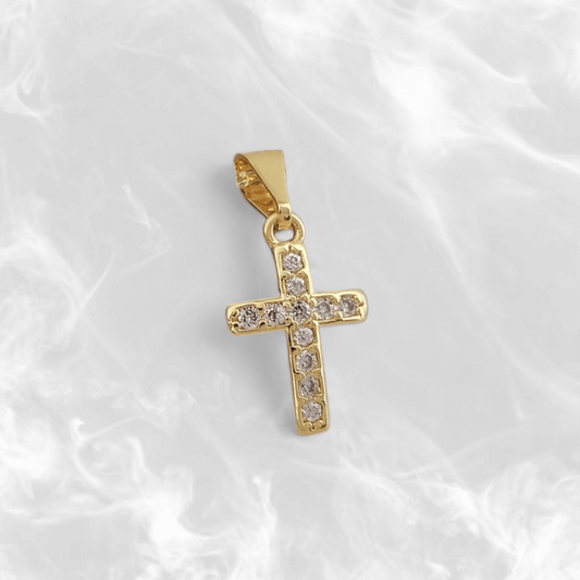 Dije Cruz Curva brillante - J23006