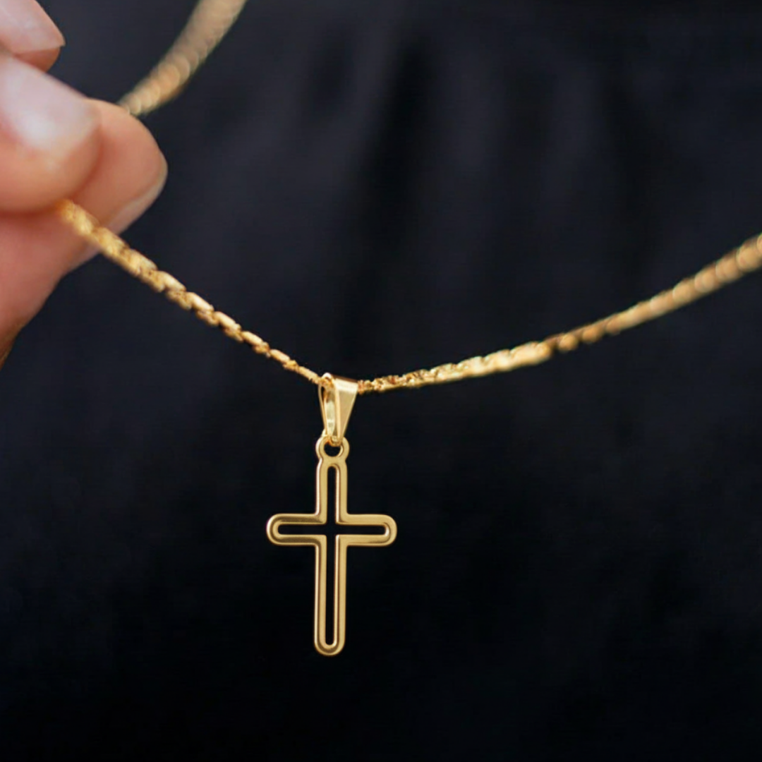 Dije Cruz Conexión Espiritual