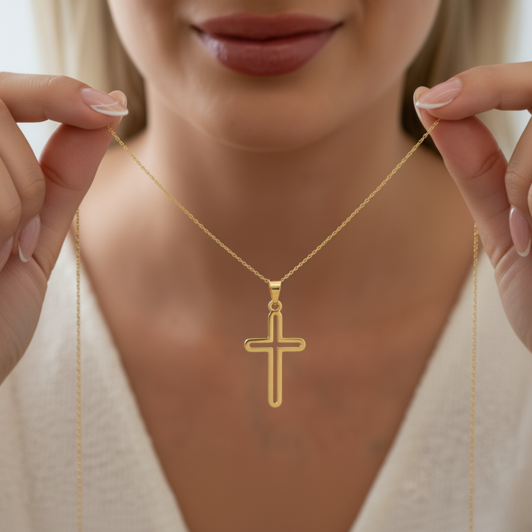 Dije Cruz Conexión Espiritual