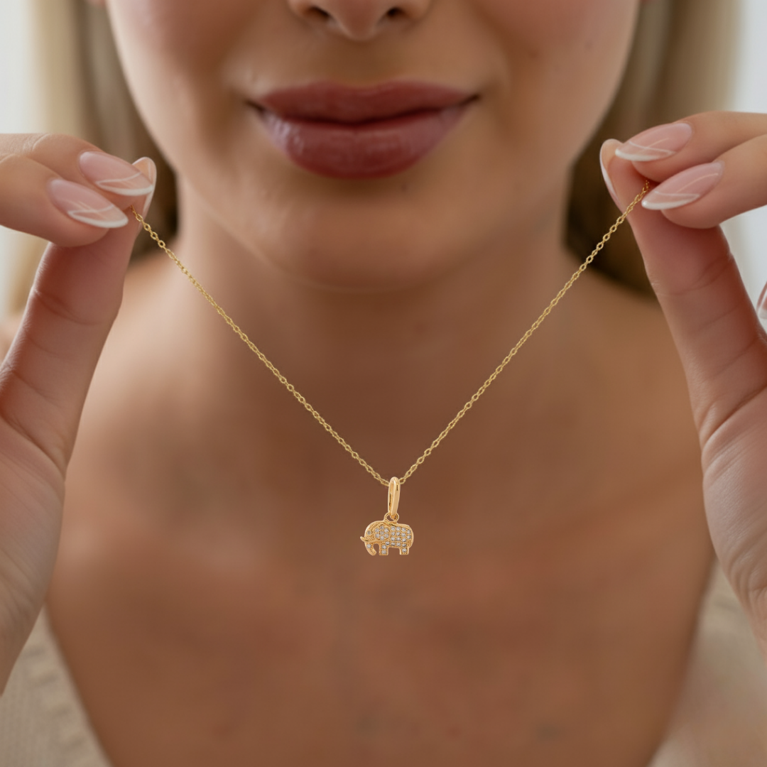 Dije Elefante de la Suerte