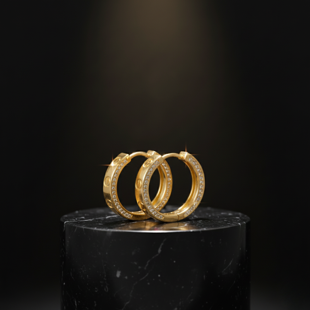 Candongas Impactante CT con Brilantes