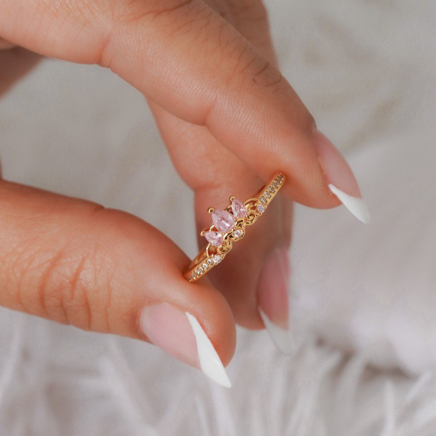 Anillo Corona Princesa - J13055