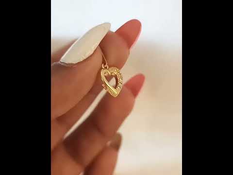 Dije Corazón Eterno Cristal - J23165C
