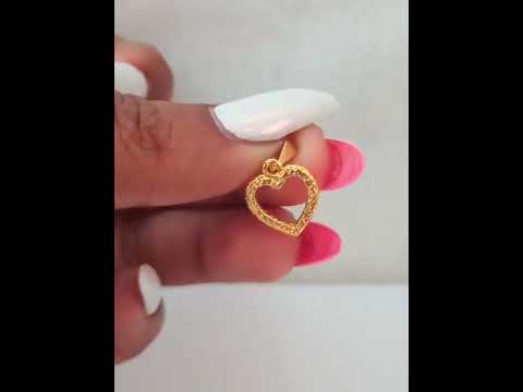 Dije Corazón Marcado - J23205