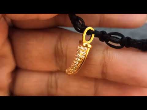 Gargantilla Colmillo Fuerza y Valentía - G23002